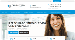 Desktop Screenshot of capacittar.com.br